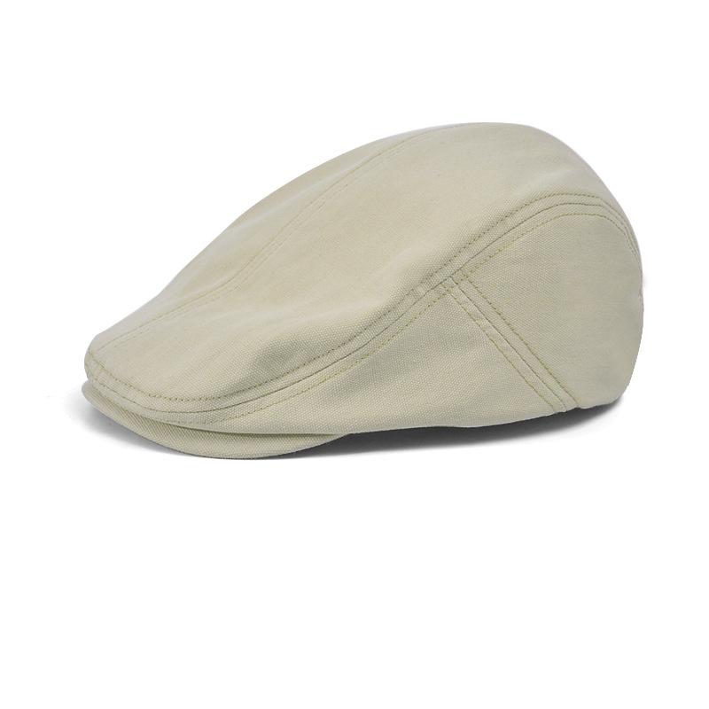 

British retro forward hat men s and women s outdoor leisure versatile duck tongue sunshade sun protection hat literary painter beret