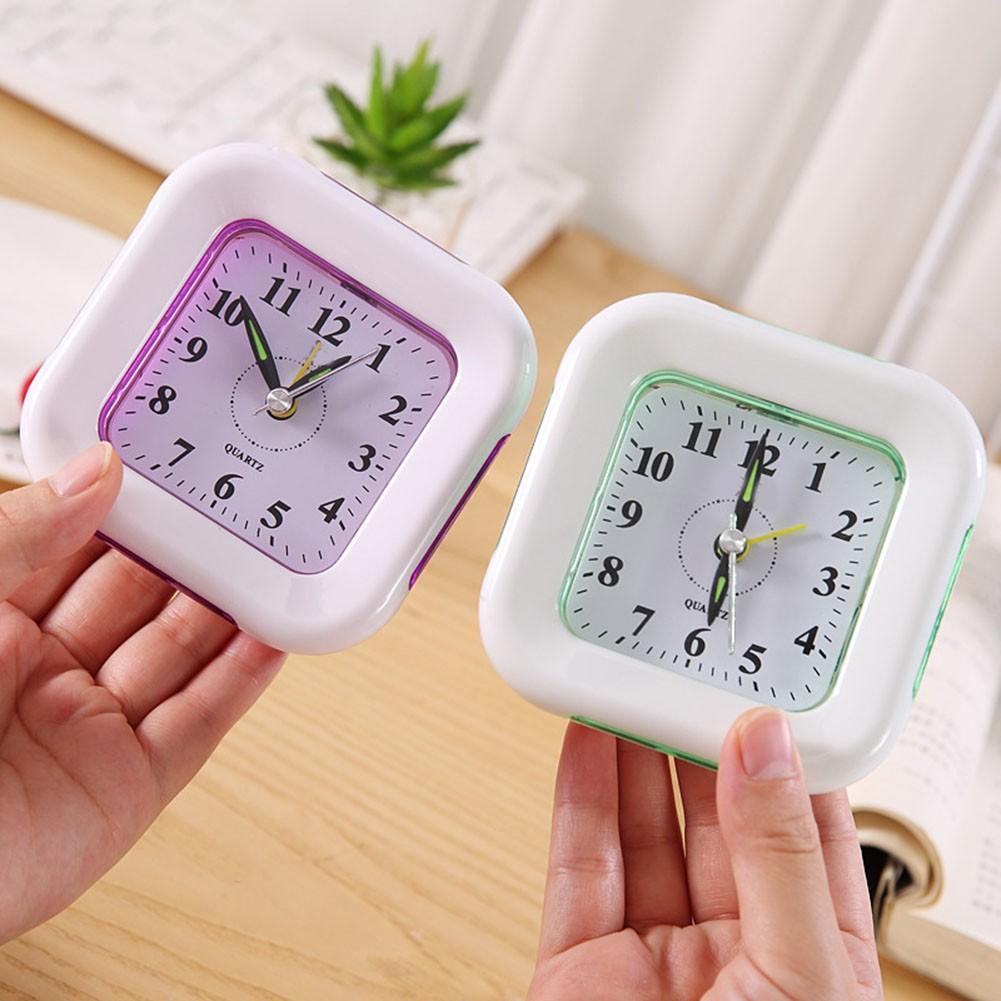 Children\\\'s Small Clock, Simple Plastic Small Alarm Clock, Table Clock