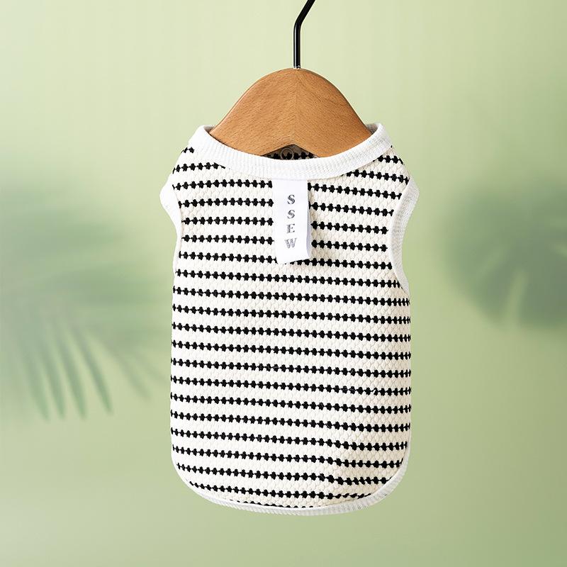 

Spring and Summer Thin Breathable Teddy Bigbear Small and Medium Dogs Traction Pet Vest Cat Dog Clothes XXL (recommended weight 15-10 kg)