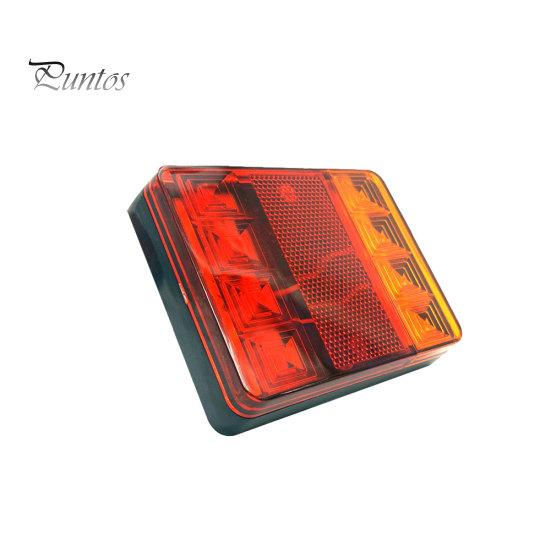 DC 12V 24V 8 LED Lampade per rimorchio con fanale posteriore per camion per auto impermeabili
