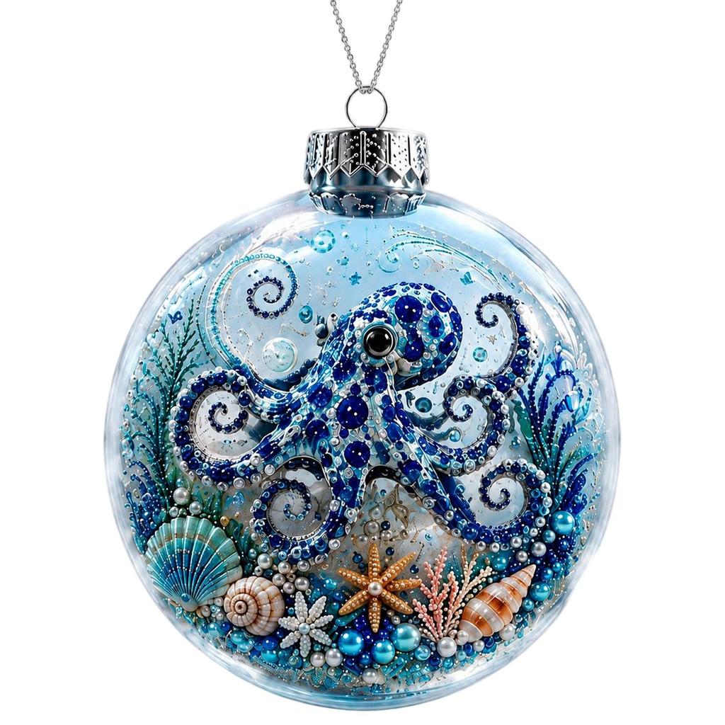 Themed Lighted Christmas Tree Ball Ornaments for Holiday Decorations