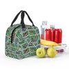 Car City Carpet Road Rug 90s Nostalgic Toy Insulated Lunch Bag for Women Kids Portable Food Boxes Thermal Lunch Box Tote
