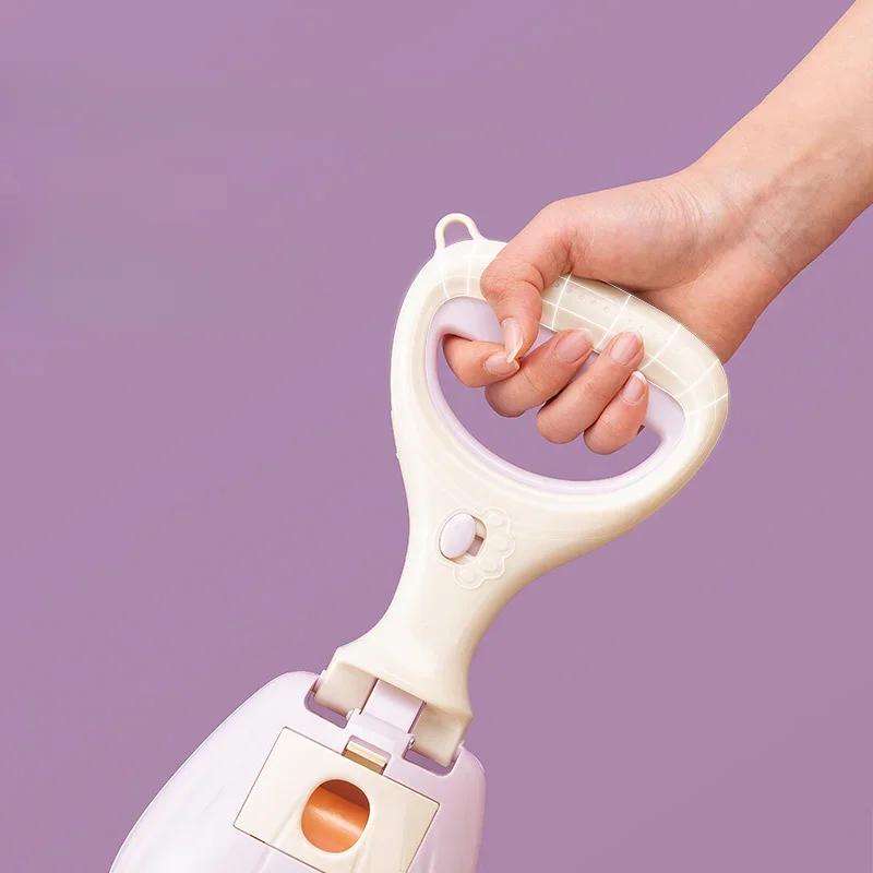 Dog Pooper Scooper Dog Cat Waste Picker Jaw Poop Scoop Pick Portable Pet Poop Pickup Clip Waste Cleaning Tools