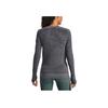 Under Armour Intelliknit Phantom 2.0 Sports Running Crewneck Sweatshirt Women Sweatshirt Gray 1354394-590