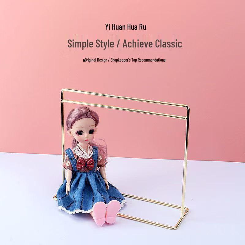BJD Doll Clothes Hanger & Storage Rack for 6-Scale Wardrobe