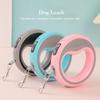 Retractable Dog Lead Heavy-Duty Extendable Dog Leads Strong Nylon Tape Leash One-Handed Brake  Lock Tangle-Free Design for Small