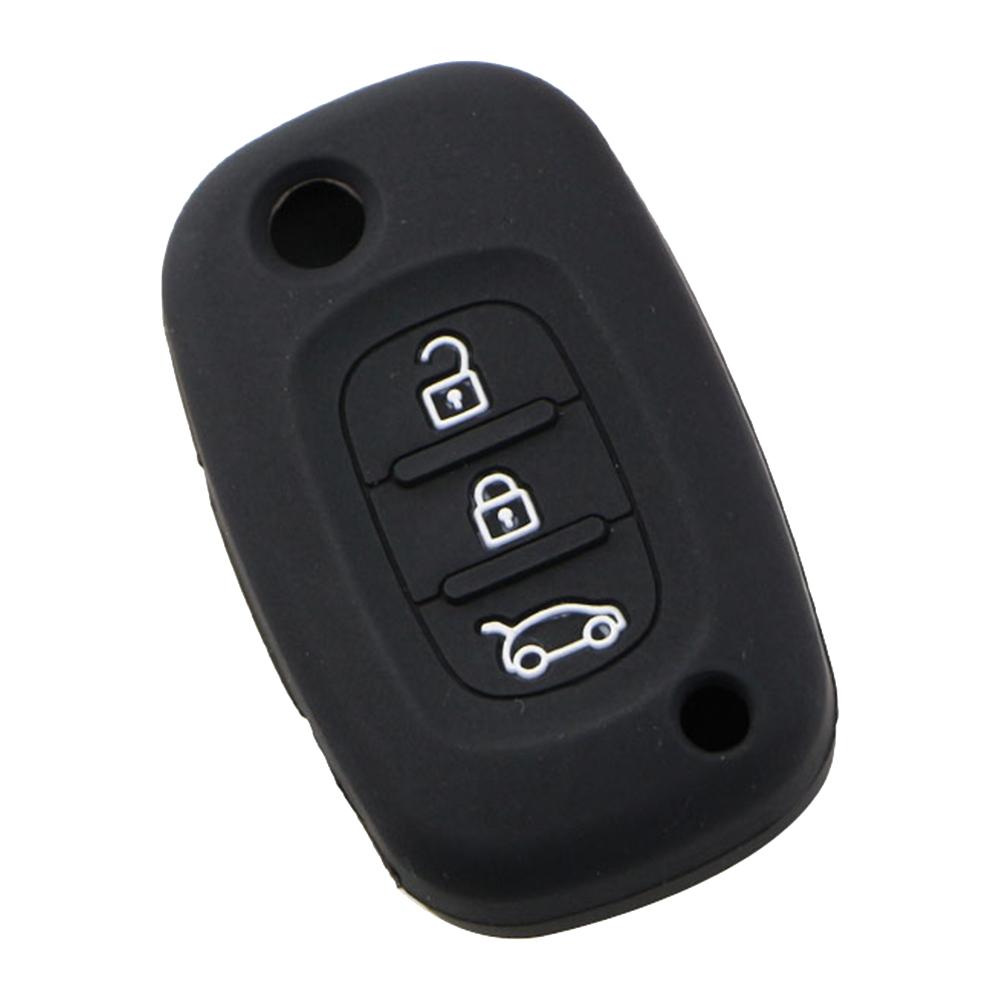 Silicone Car Key Cover for LADA Vesta Granta XRay Kalina Priora Sedan Sport for Renault Fluence Clio Megane Remote Case