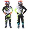 Ensemble Motocross Enfant Maillot et Pantalon Moto Vêtements Enfants Grand Garçon Fille Ensemble Équipement MX Jeunes Combinaison de Course