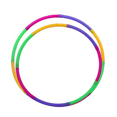 Cerchio Hula Fitness Sportivo Colorato in Plastica Staccabile 50/60cm Bambini Bambini