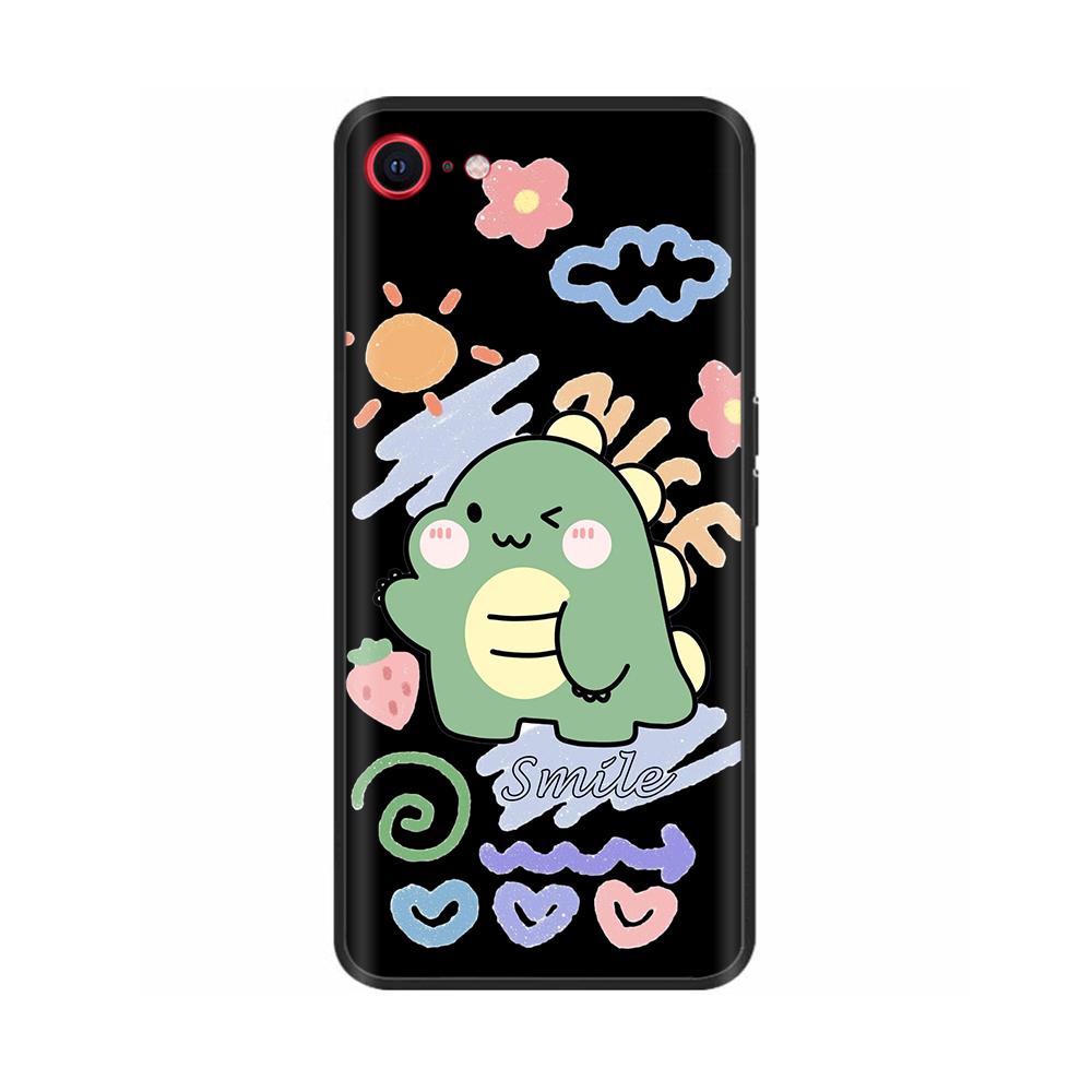 For iPhone SE 2020 Phone Case Funny Camera Protection Soft Liquid Silicone Back Cover for iPhone SE 2016 5 5S Cover for iPhoneSE