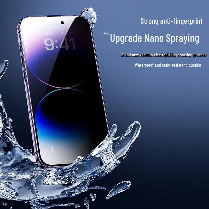 BIAZE 28° Privacy Tempered Glass Screen Protector for iPhone 14 Pro Max (2-Pack)