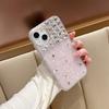 Pink Shell Pattern Handmade Appliqué Diamond Phone Case for iPhone 16 15 14 13 12 11 Pro Max