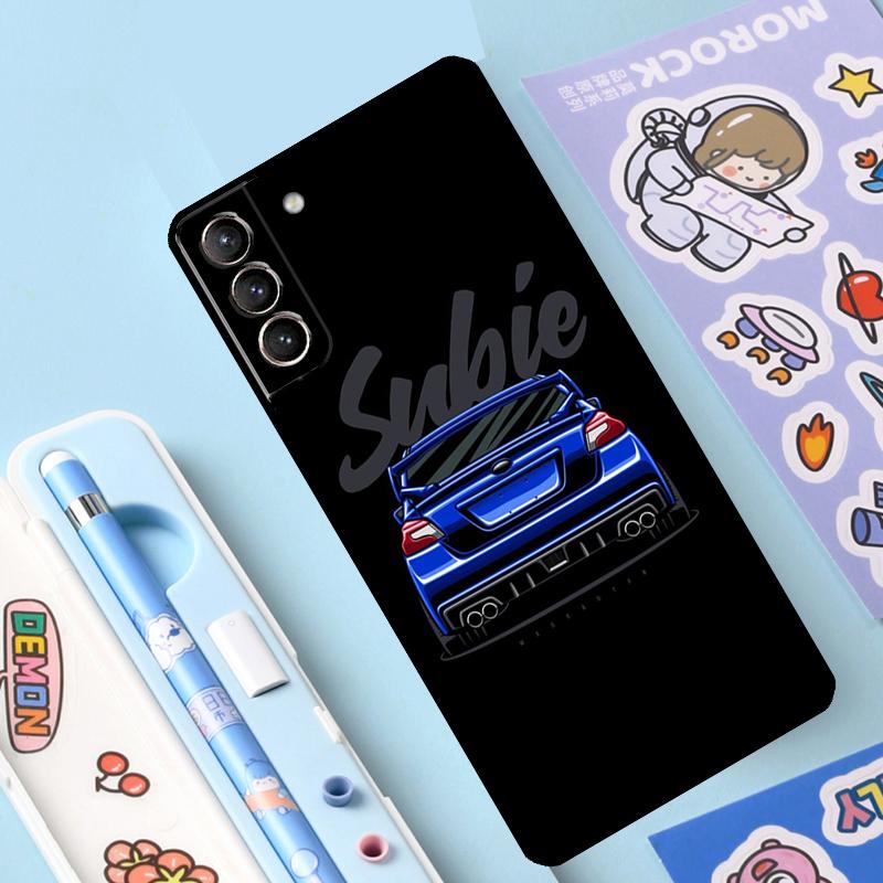 Sports Car JDM  Drift Case For Samsung Galaxy S23 S22 Ultra S21 Plus S8 S9 S10 Note 10 20 Ultra S20 FE S21 FE Cover