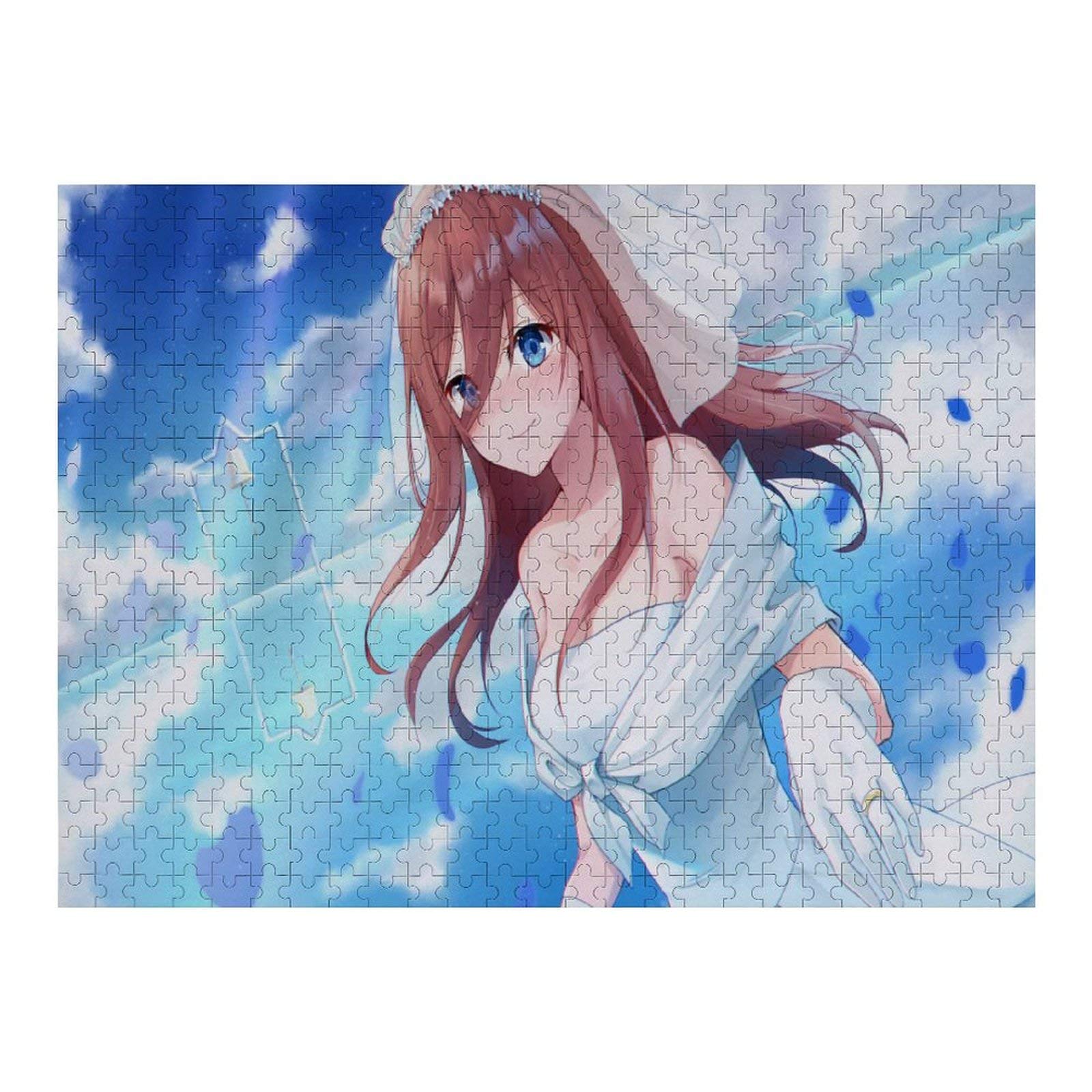 

The Quintessential Quintuplets Jigsaw Puzzle, Wooden Jigsaw Puzzle for Adults and Kids, Popular Anxiety and Stress Relief Puzzle (500/1000 Pieces)