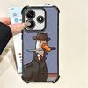 Funny Cartoon Goose Game Plating Phone Case For Xiaomi Poco X5 X6 X7 X8 Pro Max F8 Ultra F7 M8 M7 M5S Redmi 15C 15 14C 13C 13 X3