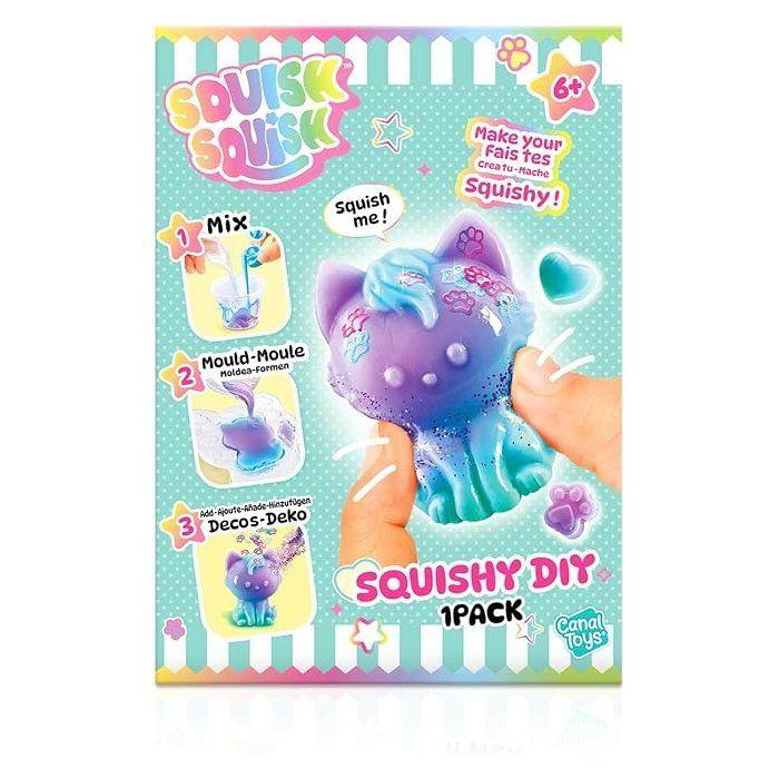 Canal Toys - SQUISH SQUISH - Squishy 1 Pack DIY - Des 6 ans - SQI 005