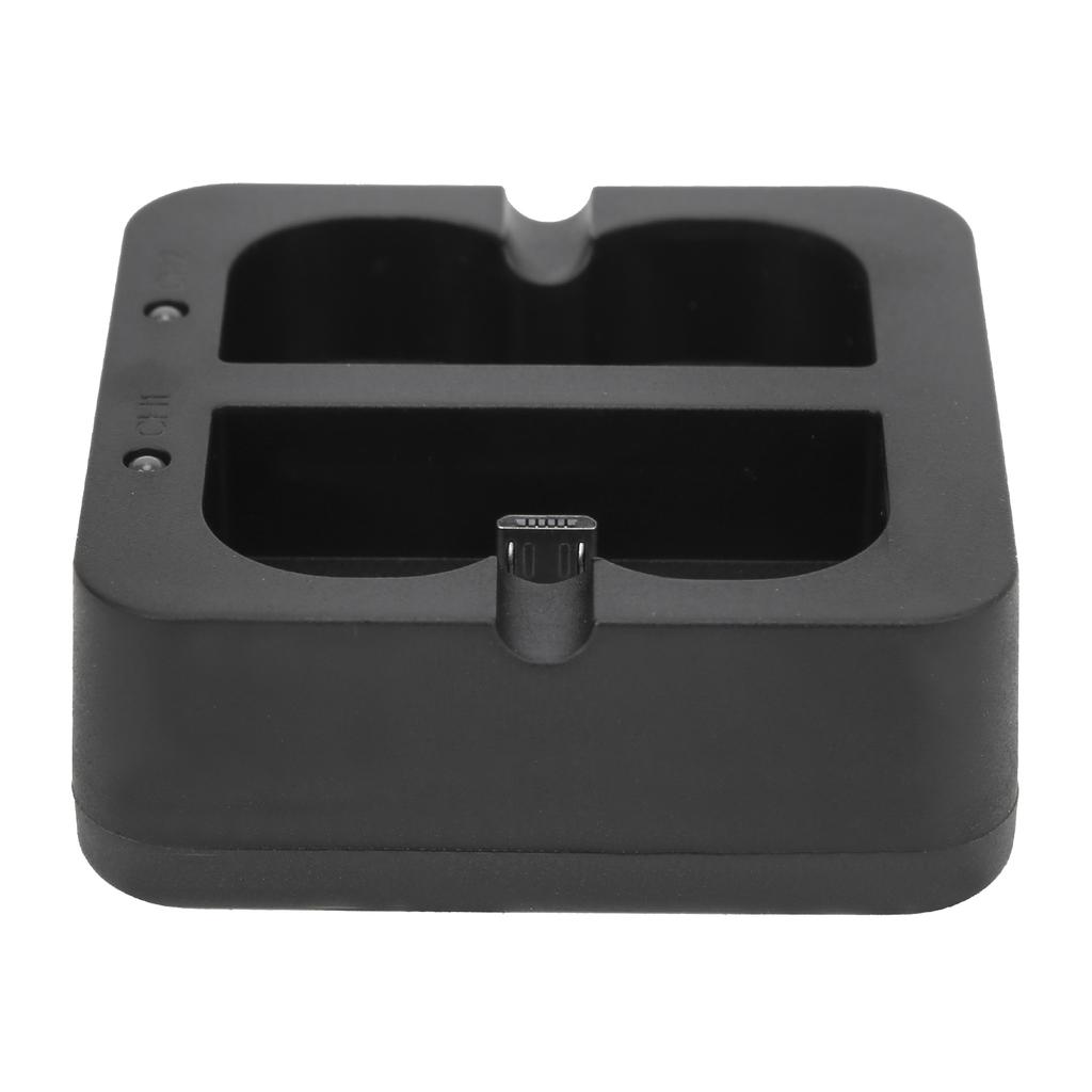 Dual Charger for Video Doorbell Plastic Charger for Doorbell Batteries with 2 Charging Port