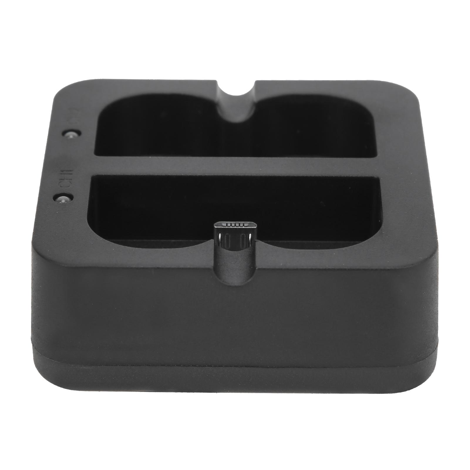 

Dual Charger for Video Doorbell Plastic Charger for Doorbell Batteries with 2 Charging Port