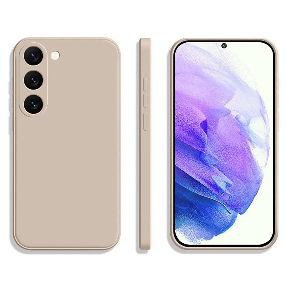 For Samsung S26 UItra S25 S24 PLus FE Global Full Protection Soft Silicone Cover Original Liquid Silicone Shockproof Cover