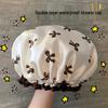 Waterproof Double-Layer Shower Cap for Women and Girls - Anti-Oil, Dry Hair Protection, Bath & Kitchen Use