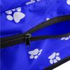 Foldable Car Pet Dog Seat Cover Oxford Fabric Pet Carrier Mesh Basket Blue