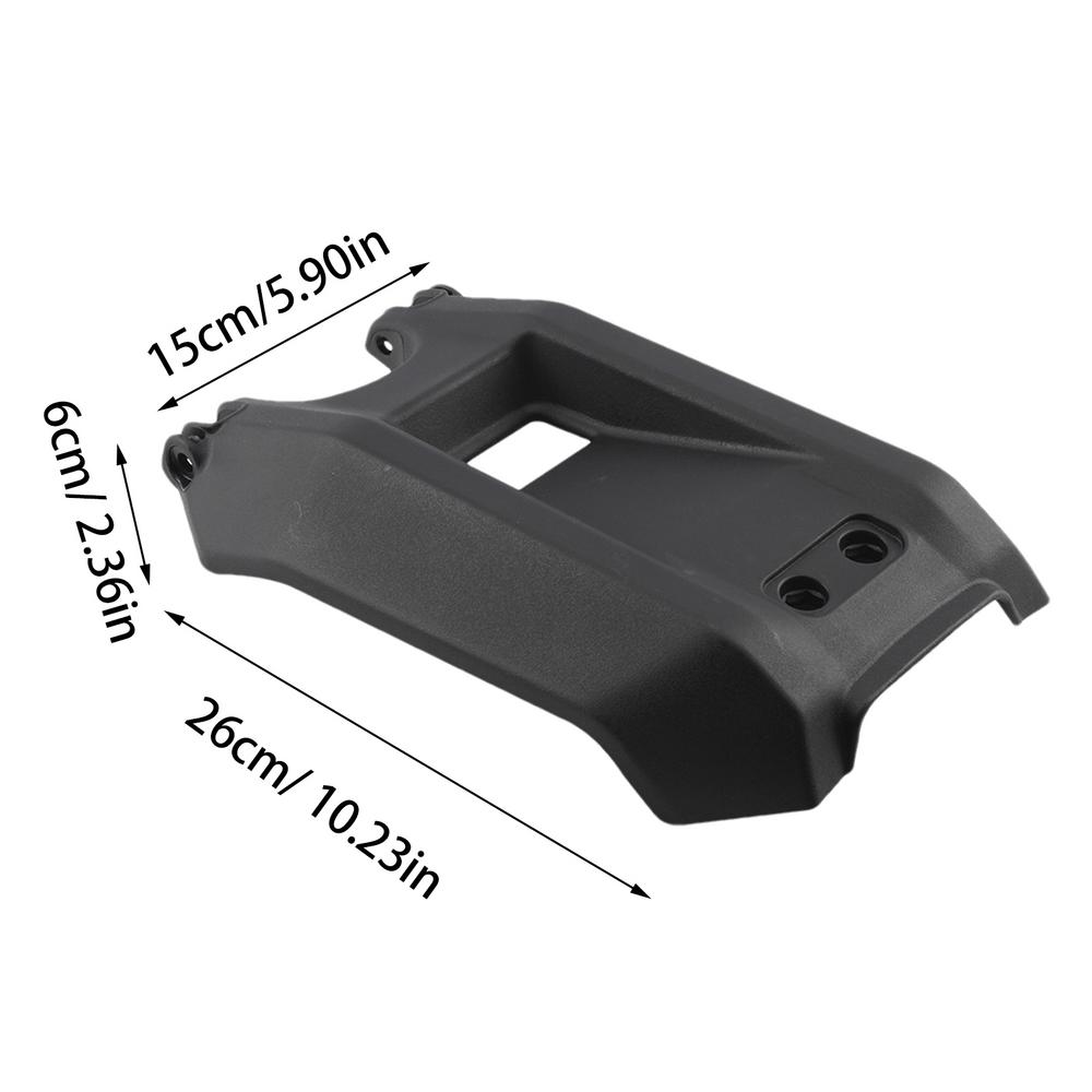Battery Cover For Motorcycle Carbon Fiber Battery Compartment Lid In Black Precise Motorcycle Modification Accessories For