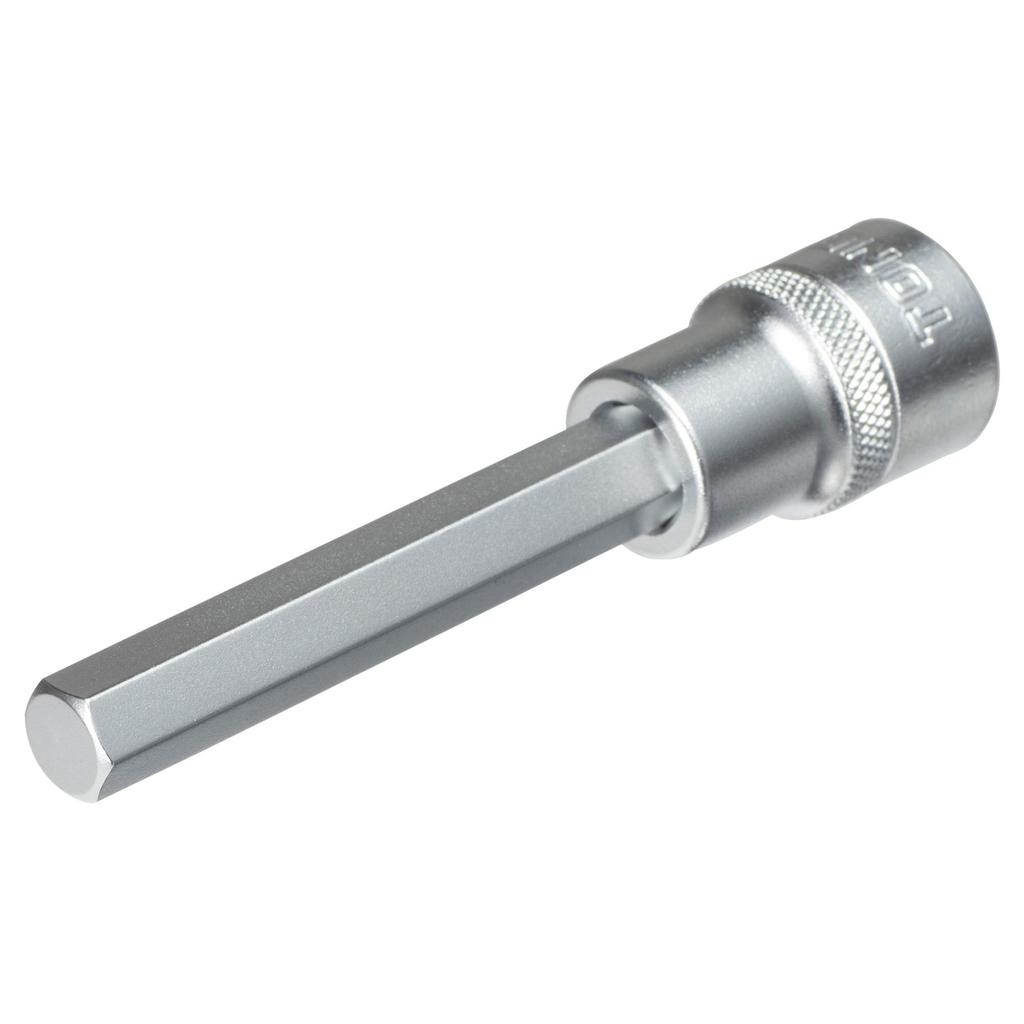 TONE Long Hexagon Socket 10mm Hexagon Size HP4H-10L, 12.7mm (1/2") Drive,