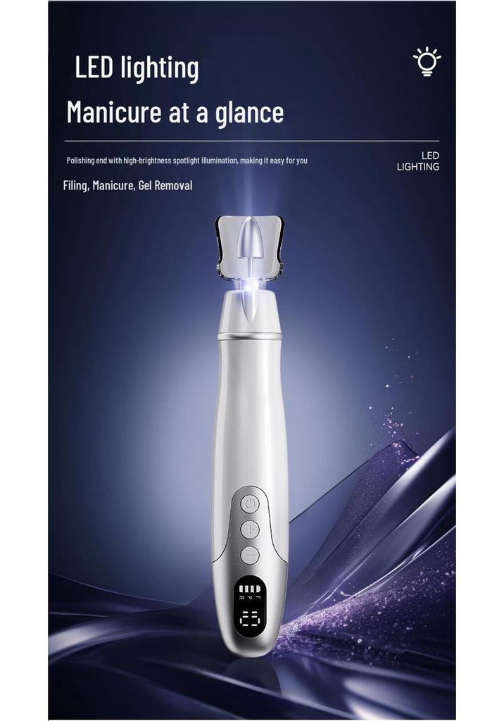 Portable Electric Nail File and Manicure Set