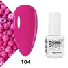 GELPOLISH Nail Art Set: Base, Top Coat, Transparent & White Gel Polishes