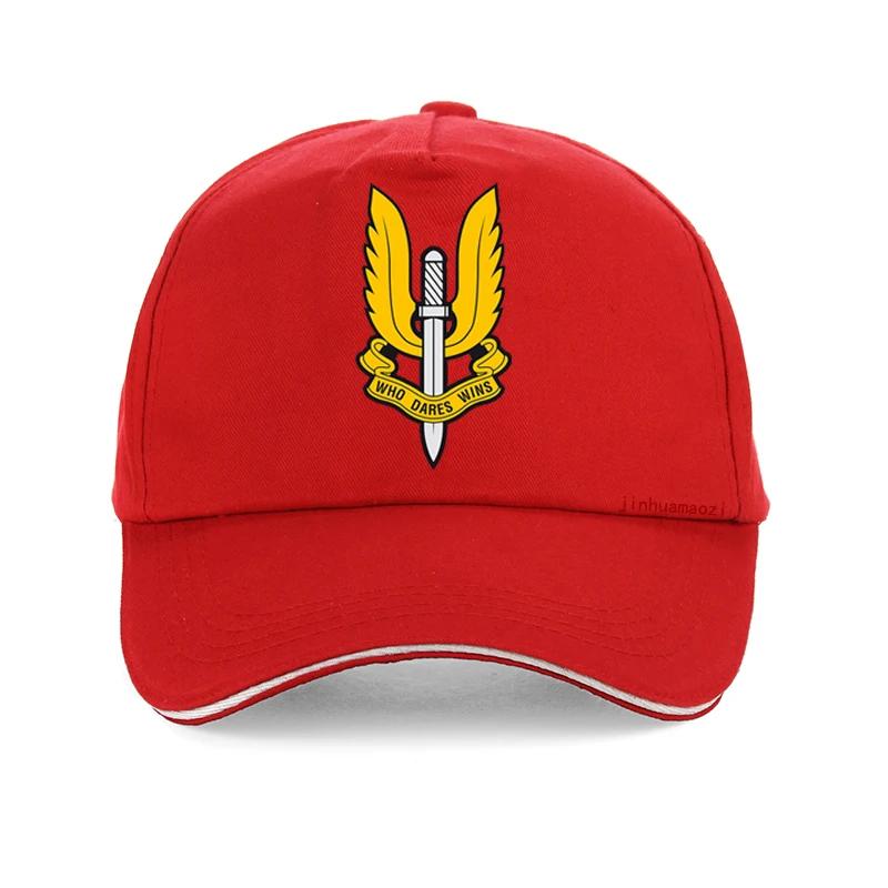 Sas Hat Special Air Service Who Dares Wins Unisex Baseball Cap Cotton British Army Military Special Force Sniper SWAT Hats