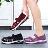 Women's shoes large size casual shoes summer new fly-woven breathable mesh shoes soft sole comfortable shoes women's 2025