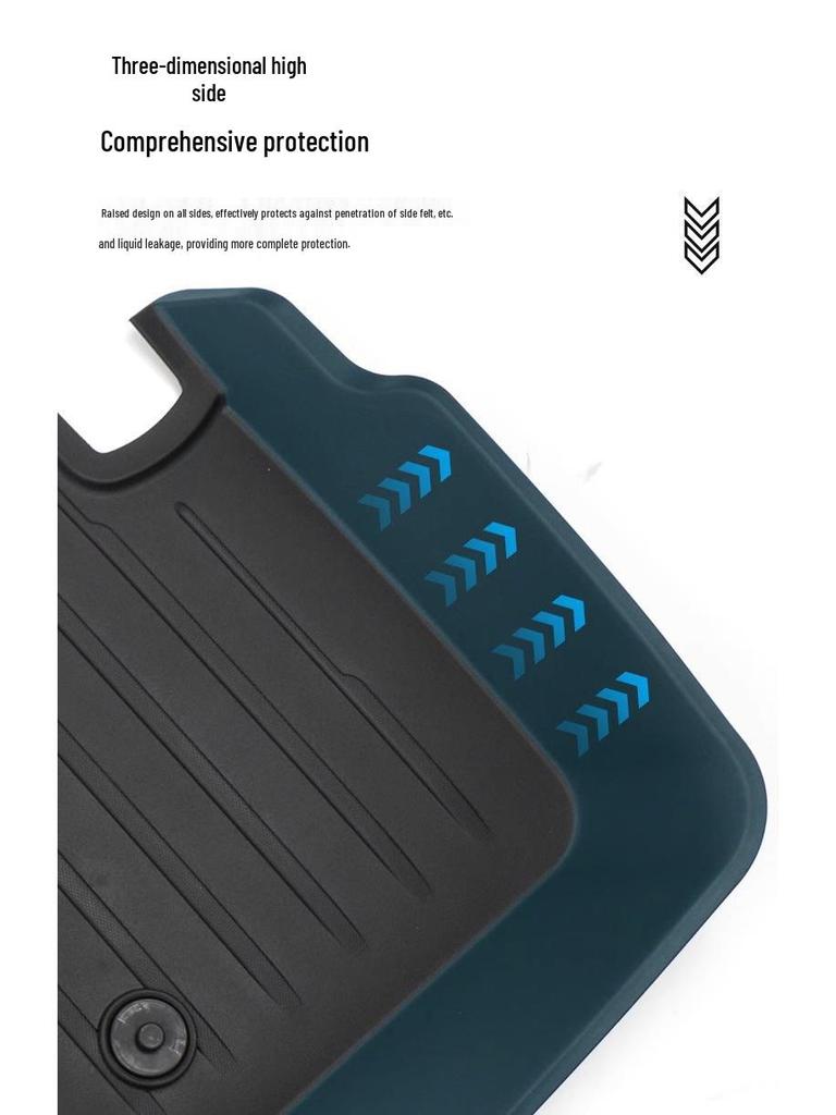 Custom TPE Floor and Trunk Mats for Tesla Model 3 & Y
