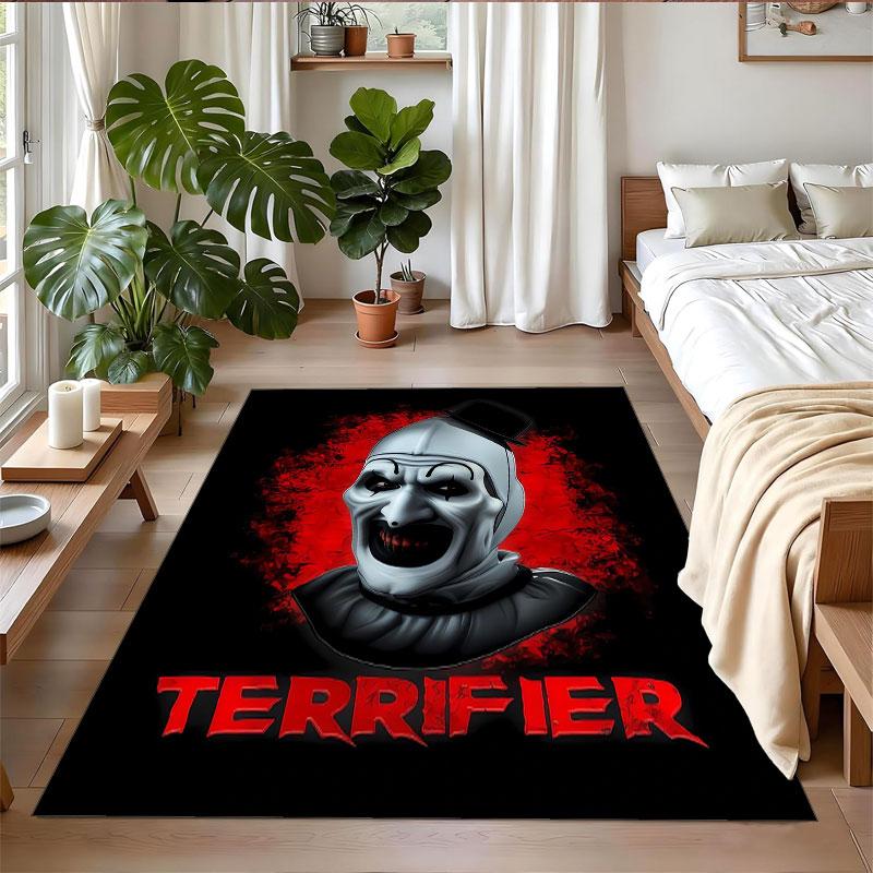 Crystal Velvet Rug Soft Non Slip Indoor Floor Mat Home DecorTerrifier Art the Clown