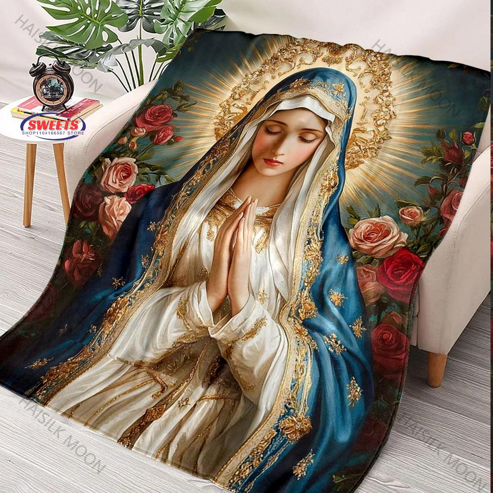 17 Styles Christian Gifts for Women Faith, Inspirational Gifts for Women, Man, Soft Fluffy Throw Blankets for Women Fast Arrival