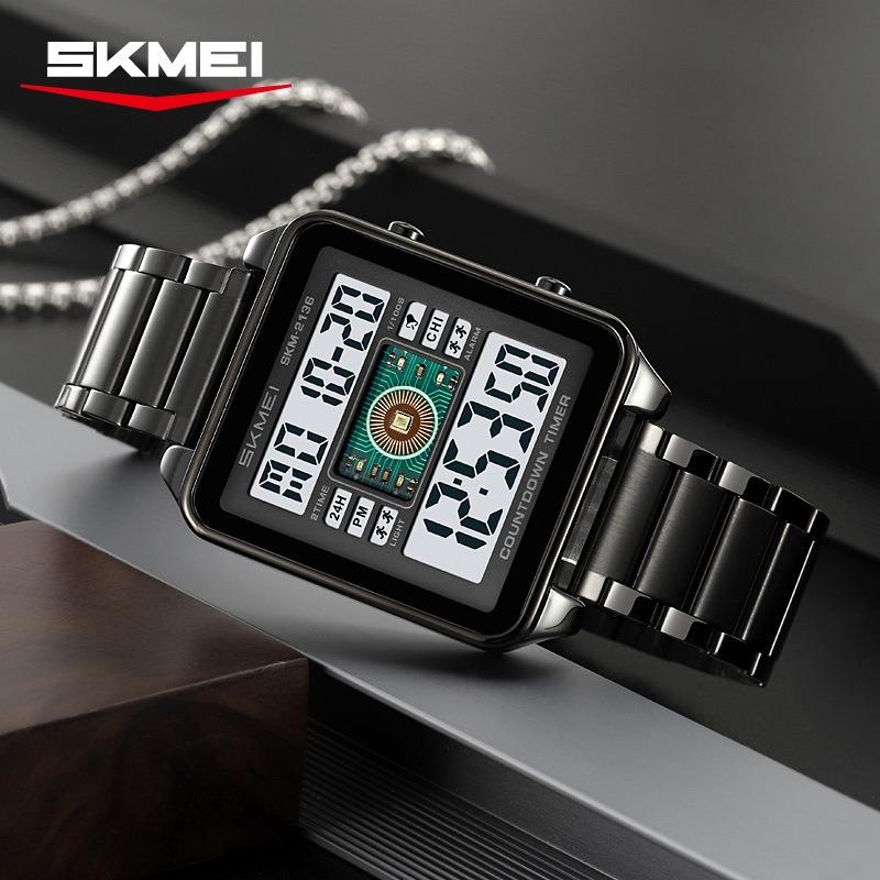 Fashion Watch Multifunctional Men's Watch Chronograph Electronic Watch Sports Waterproof Men's Watch