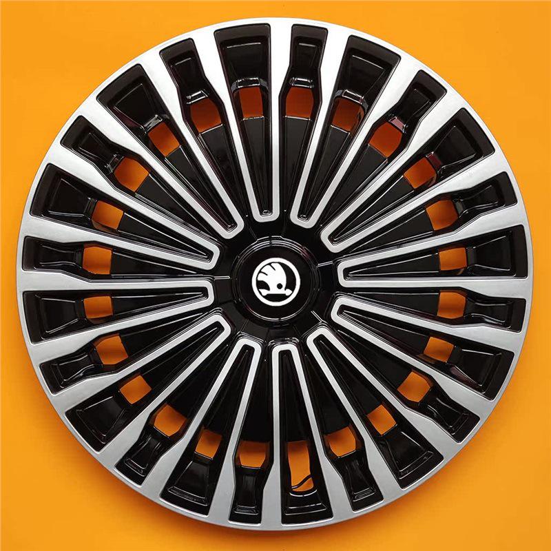 Wheel Covers for Skoda Fabia/Rapid: 14-inch/15-inch Spoke Steel Decorative Caps