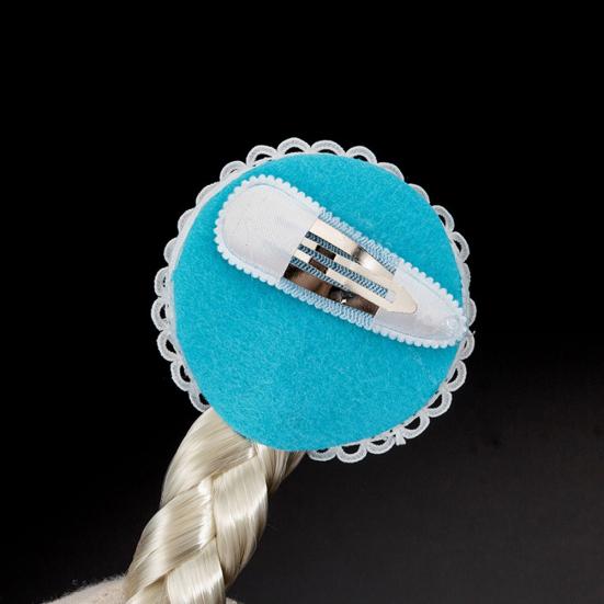 4ks/Sada Ledové Království Elsa Kamínková Koruna Hůlka Vlasový Příčesek Rukavice Doplňky na Maškarní