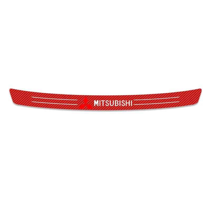 

Carbon Anti Scratch Threshold Bumper For Mitsubishi Outlander 3 Ralliart Car Rear Trunk Protector Strip Sticker Car Accessories 90x11CM