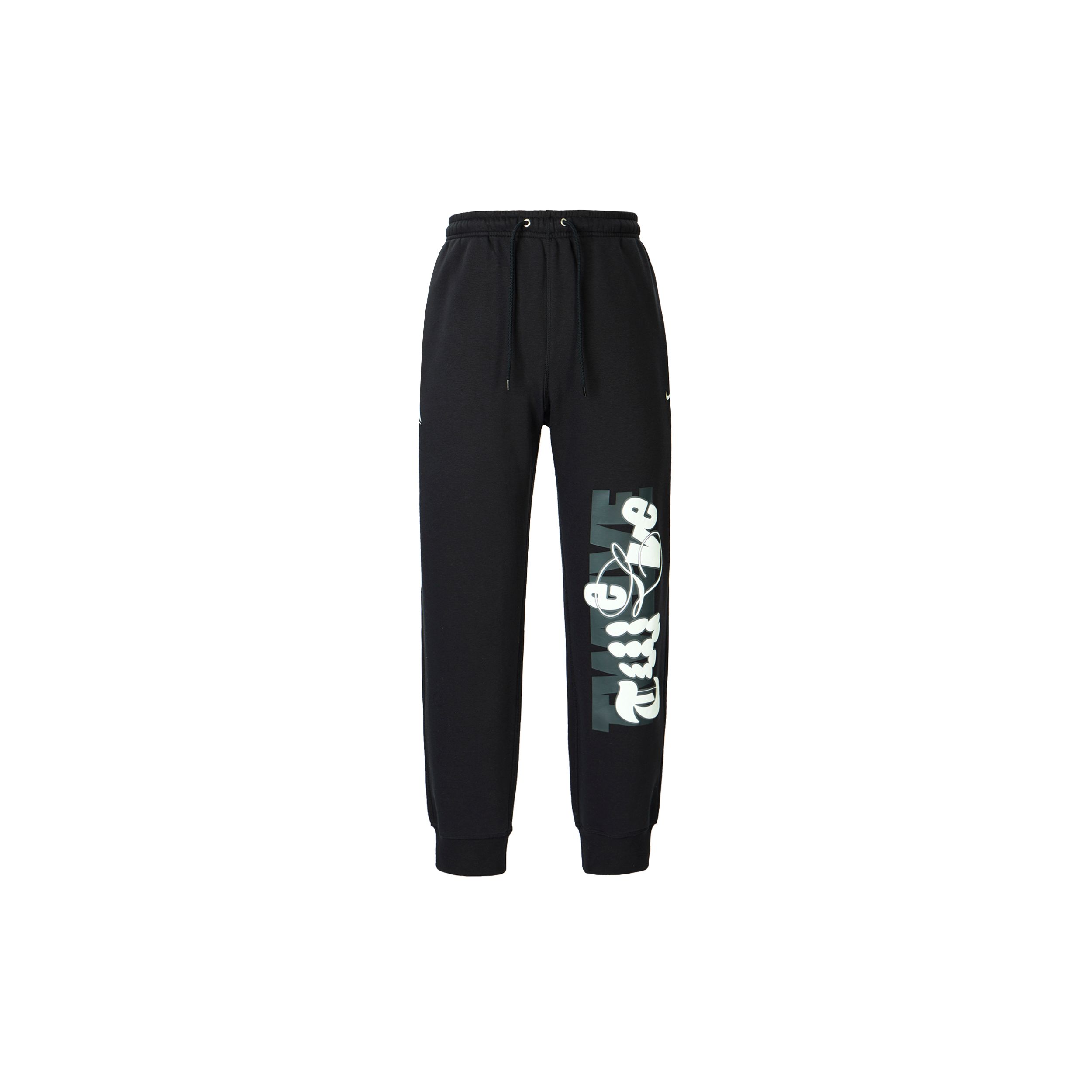 

Nike Logo Pattern Casual Mid Waist Sports Pants Men pants Black FZ1041010 S