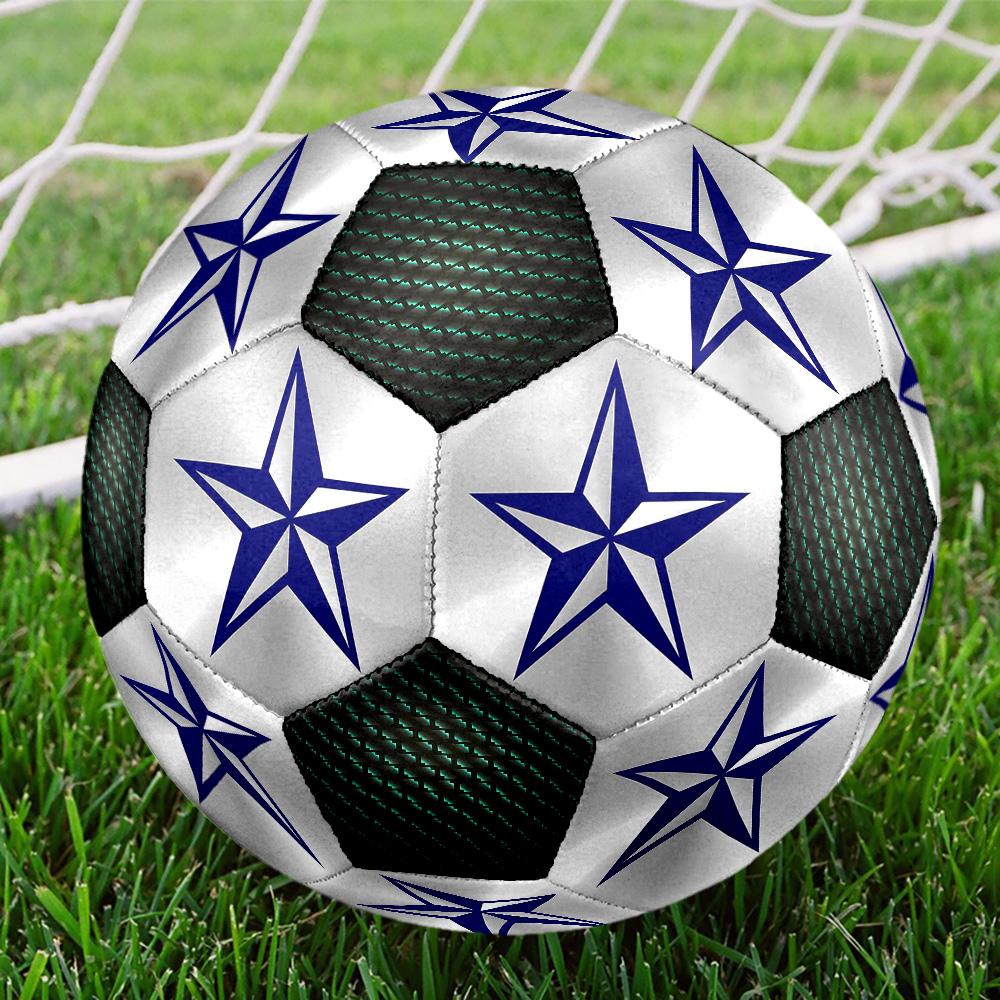 1pc Chelsea Club No. 3 jersey Football Soccer Ball Size 5 Indoor Soccer Ball Fashion Colorful Backyard Game -Great For Sports Fans Gift