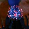 Creative USB 3-inch Electrostatic Ion Lightning Ball Night Lamp Atmosphere Light