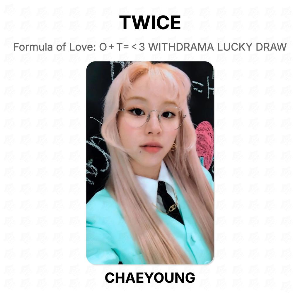 Twice Formula d'amore: O+T=<3 ESTRAZIONE FORTUNATA UFFICIALE Fotocarta