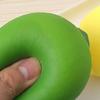 Stress Relief Simulated Lemon Toy Decompression Yellow Green Lemon Squeeze Stress Ball Anti-anxiety Simulation Fruit Sensory Fidget Toy