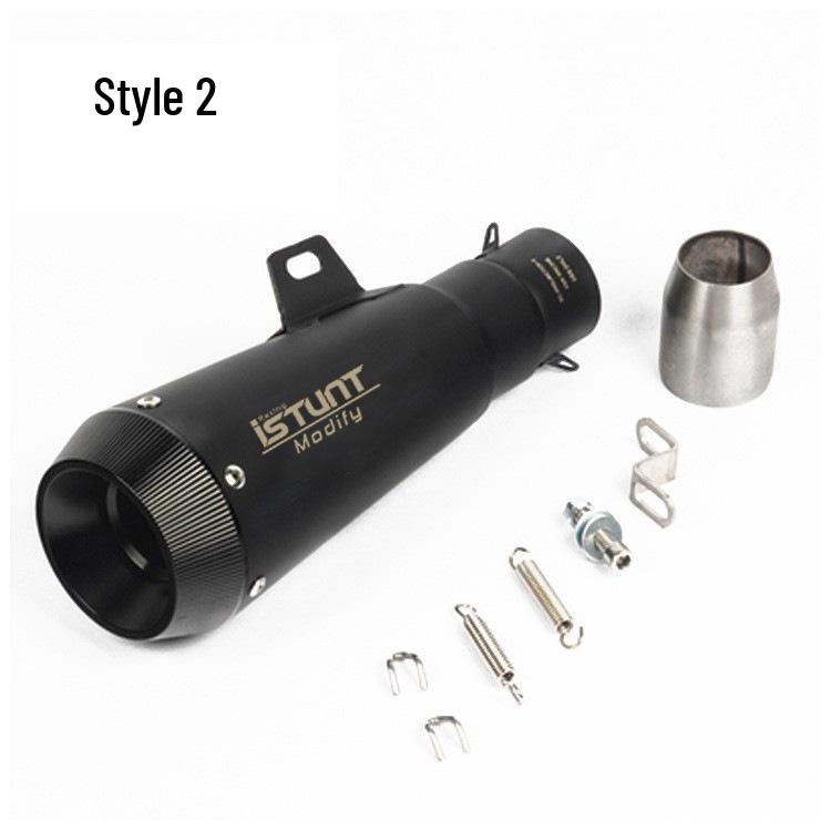 Enhanced Exhaust Pipe for ZX6R Sai 600, Kymco 450RR, GSX/DL250, CBR/NX400R