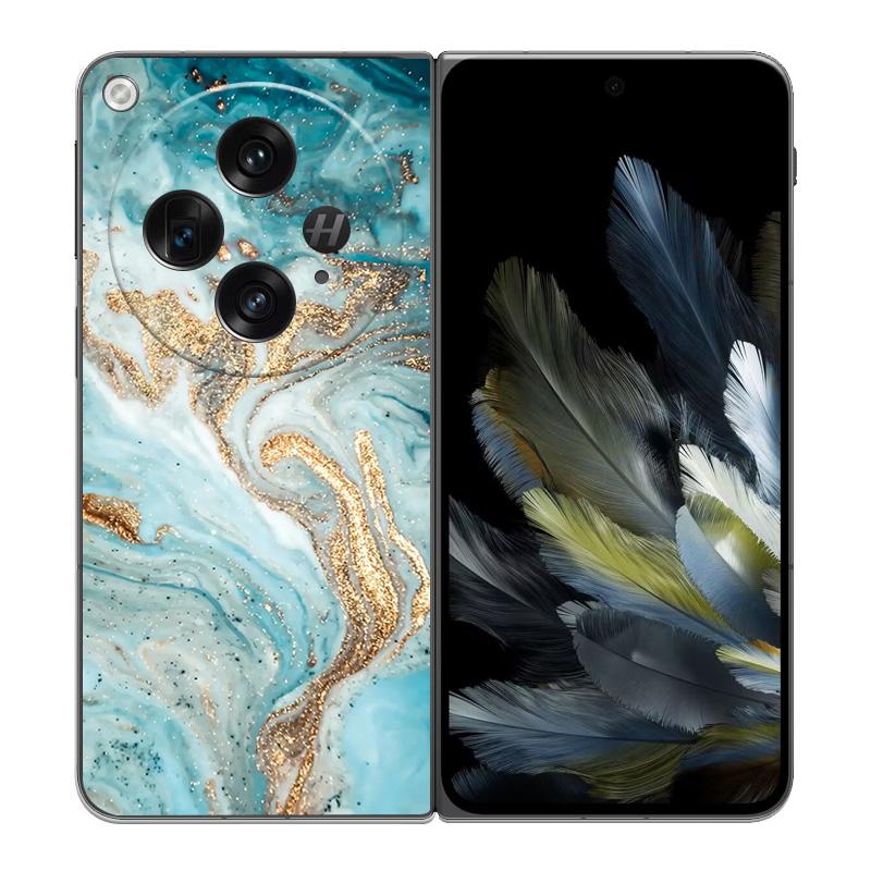 For Oneplus Open Case Marble Cover Phone Case For One Plus Open 5G Hard Plastic Back Protective Oneplus Open 7.82" Bumper Funda