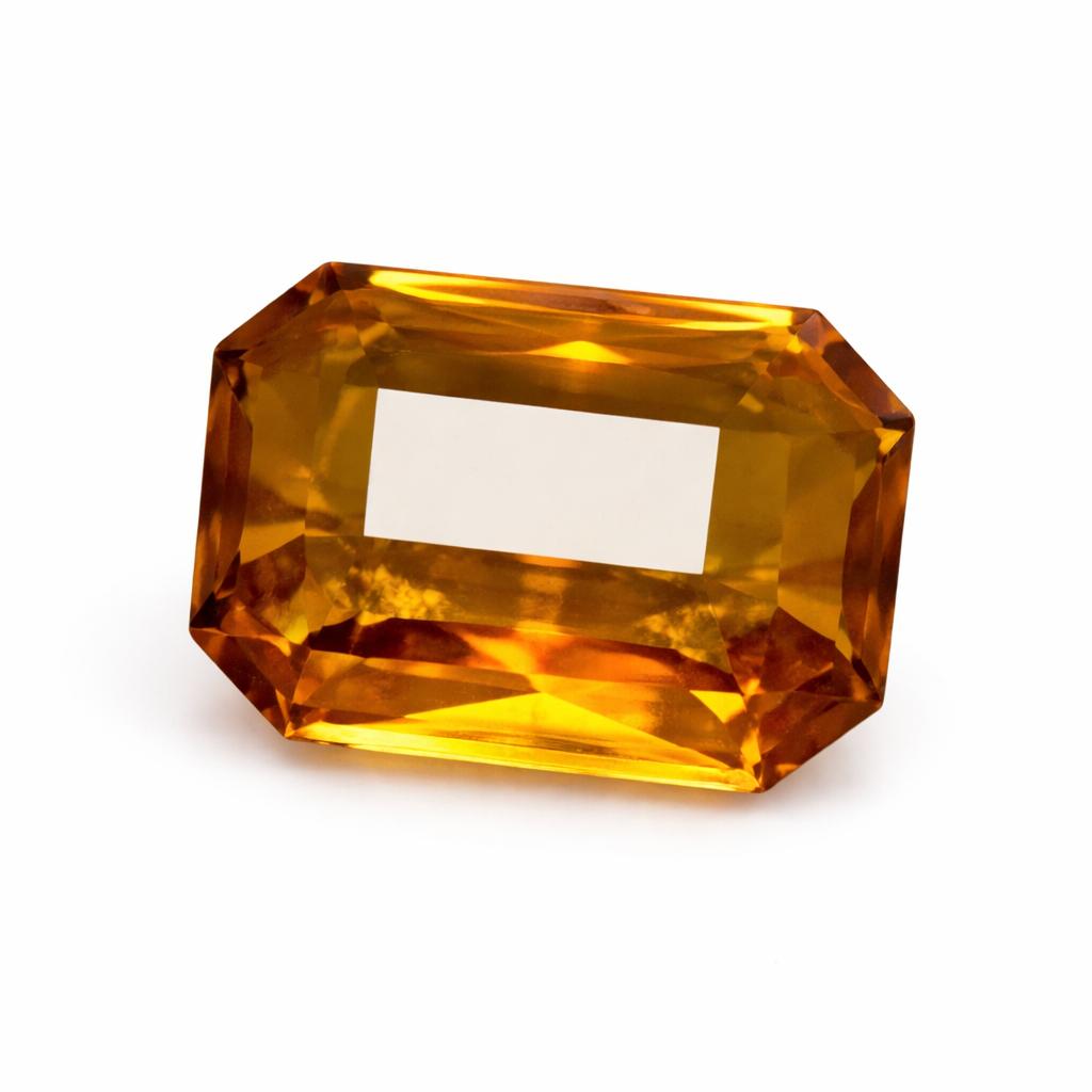Natural Orange Sapphire Loose Gemstone 9