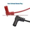 10A Detachable Multimeter Test Lead with Screw Thread and Universal Tapping Pointer
