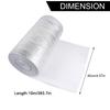 Film réfléchissant en feuille d'aluminium 10m X 0,5m X 3mm Isolation thermique chauffante Neuf