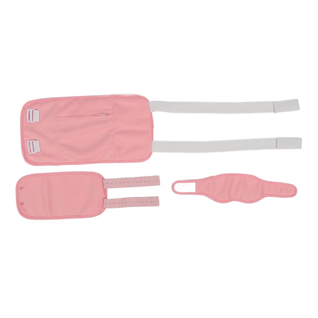 3pcs Waist Neck Hand Leg Castor Oil Pack Wrap Hook And Loop Relaxation Reusable Soft Castor Oil Nursing Pad for Sleeping