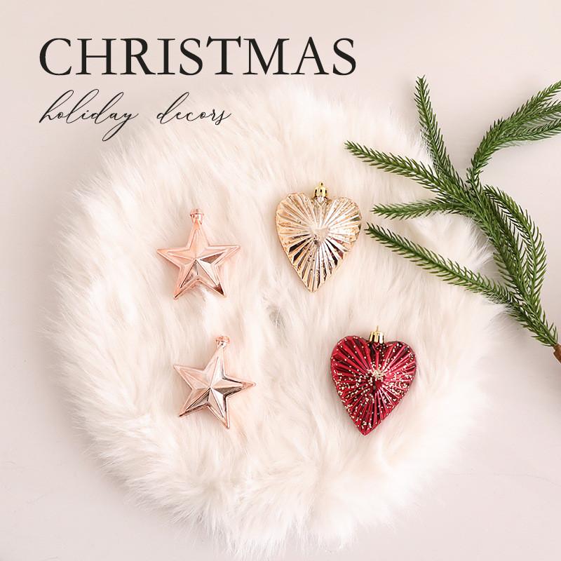Christmas Tree Skirt With Long Faux Fur For Holiday Decor Home Office